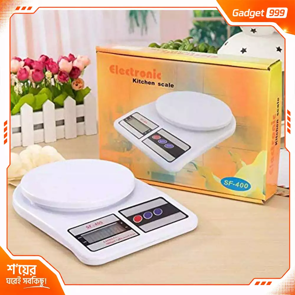 Digital Kitchen Scale 10kg SF-400 – LCD Display