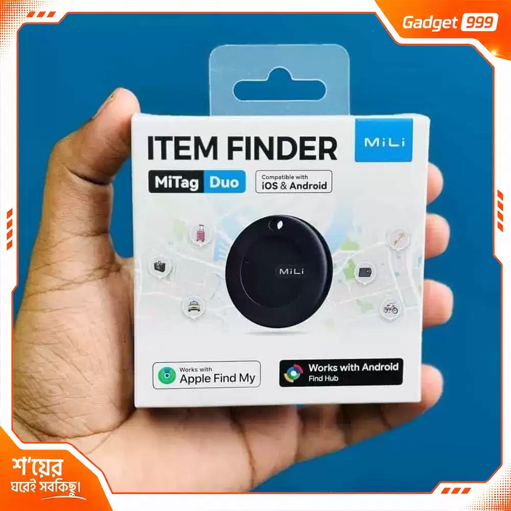 MiLi MiTag Duo Smart Finder – Android & iOS Anti Lost Tracker